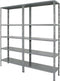 ERRO Storage - Opbergrek - 4 legborden 85 kg per legbord - Gegalvaniseerd metaal - 90 cm breed - 173 cm hoog
