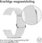imoshion Magnetisch lederen bandje - Universeel 20 mm aansluiting - Wit