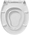 Tiger Tulsa - WC bril U-vorm - Toiletbril met deksel - Soft close - Easy Clean functie - Thermoplast Wit
