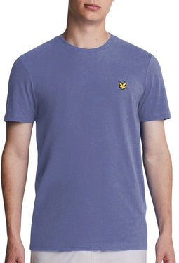 Lyle & Scott Martin SS Shirt - Heren - Regular fit - Paars - XXL
