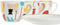 Set van koffiekopjes DKD Home Decor Abstract Porselein Bone China (80 ml) (6 pcs)