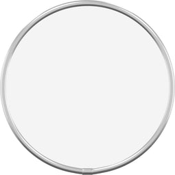 vidaXL - Wandspiegel - rond - Ø20 - cm - zilverkleurig