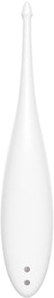 Satisfyer, oplegvibrator, tip vibrator, 'Twirling Fun', 17,5 cm, waterdicht, oplaadbaar, lichaamsvriendelijke siliconen