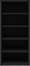 vidaXL - Schoenenkast - 31,5x35x70 - cm - spaanplaat - zwart