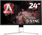 AOC AGON AG241QG - WQHD Gaming Monitor - 165Hz 1ms - Rood Zwart