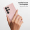 Dux Ducis - Geschikt voor Samsung Galaxy S23 Ultra - Grid Serie - Back cover hoes - Lichtroze