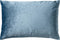 Dutch Decor NIELS - Sierkussen velvet Provincial Blue 40x60 cm - blauw - Inclusief binnenkussen