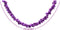 vidaXL - Kerstslinger - ballen - 175 - cm - polystyreen - paars