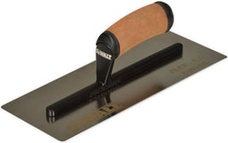 Flexibele spaan 0,5 mm | droogbouw | RVS | gebogen blad | met lederen greep | 130 x 305 mm - 2-986