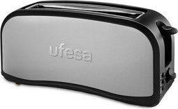 Ufesa TT7965 - Broodrooster - 6 bruiningsniveaus - Lange sleuf - Uitneembare kruimellade