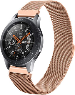 iMoshion Bandje Geschikt voor Samsung Gear S3 Frontier / Gear S3 Classic / Galaxy Watch (46mm) - iMoshion Milanese Watch bandje - roze