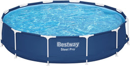 Bestway Steel Pro - Opzetzwembad Rond 366 cm - Inclusief filterpomp