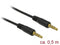Delock 85695 - 3,5mm Jack 5-polig stereo audio kabel - Geschikt voor Sony DNC - Zwart