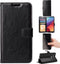 Huawei Y6 (2017) - Book Case - Dual Sim met pasjesvakjes - zwart