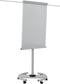 Bi-Office mobiel flipchart grijs