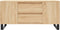 vidaXL - Salontafel - 102x44,5x50 - cm - bewerkt - hout - sonoma - eikenkleurig