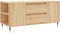 vidaXL - Salontafel - 102x44,5x50 - cm - bewerkt - hout - sonoma - eikenkleurig