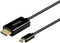Savio CL-190 - USB-C naar USB-C Kabel - 1 m - Zwart
