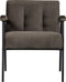 WOOOD Scott Fauteuil - Velvet - Warm Groen - 75x65x83