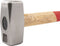 Topgear TOPGEAR Moker/vuist 2 kilo houten steel