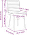 vidaXL - Eetkamerstoelen - 2 - st - fluweel - lichtgrijs