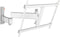 Vogel's TVM 3645 - Full-Motion+ TV-beugel - 180° draaibaar 20° kantelbaar - Wit