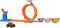 Hot Wheels Monster Trucks - Loop-And-Flip Trophy Challenge - Inclusief 50e verjaardag Bigfoot - Multicolor
