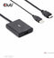 Club 3D CAC-1335 - HDMI + Micro USB naar DisplayPort™ Adapter - 4K120Hz of 8K30Hz - Zwart