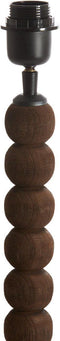 Light & Living Tafellamp Veglio - Donkerbruin - Ø20cm - Woonkamer - Slaapkamer