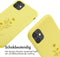 iMoshion Hoesje Geschikt voor iPhone 11 Hoesje Met Koord - iMoshion Siliconen design hoesje met koord - Geel / Flower Yellow