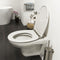 Tiger Boston - WC bril - Soft close - Easy Clean - Duroplast - Wit / RVS geborsteld