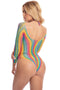 Regenboogbody met lange mouwen Pink Lipstick -