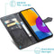 iMoshion Hoesje Geschikt voor Samsung Galaxy M52 Hoesje Met Pasjeshouder - iMoshion Mandala Bookcase - Zwart