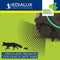 Edialux Ultrasonic Defend Vossen & Marters Flash - Ultrasone verjager - 7 frequenties - Zwart groen