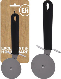 Excellent Houseware Pizzasnijder Rvs/Zwart
