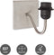 Home Sweet Home Moderne wandlamp Concrete - Wandlamp - Geschikt voor E27 LED lichtbron - Beton - 13/13/12cm - Max. lampenkap diameter 20cm