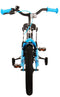 Volare Thombike Kinderfiets - Jongens - 16 inch - Afneembare zijwieltjes - Zwart Blauw