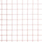 vidaXL Kippengaas 25x0.5 m staal met PVC coating rood