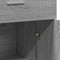 vidaXL - Dressoir - 60x30x84 - cm - bewerkt - hout - grijs - sonoma - eikenkleurig