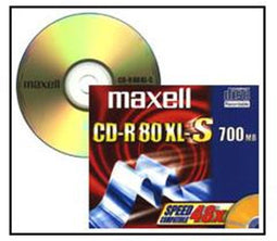 Maxell CD-R 80min/700MB 50 stuks op spindel - Printable