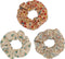 Konges Slojd - Haarbanden - Set van 3 - Scrunchie small - Villetta / Espalier / Fleur Colore