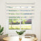 vidaXL - Zebra - rolgordijn - 135x100 - cm - stofbreedte - 130,9 - cm - marmerbeige