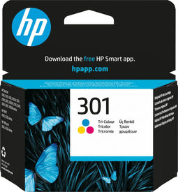 HP 301 - Inktcartridge - Origineel - Tot 165 afdrukken - Kleur