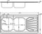 vidaXL - Gootsteen - dubbele - bak - 1200x600x155 - mm - roestvrij - staal - zilver