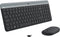Logitech MK470 - Slim Wireless Combo - Qwertz CZ - Grijs