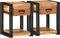 vidaXL - Nachtkasten - 2-pack - 40x35x50 - cm - Massief - Acaciahout