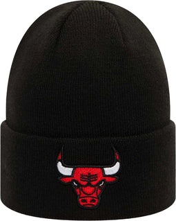 New Era Beanie / Muts Chicago Bulls Essential Black Cuff Knit
