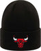 New Era Beanie / Muts Chicago Bulls Essential Black Cuff Knit