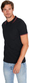 Mario Russo Polo Edward - Polo Shirt Heren - 100% Katoen - Zwart