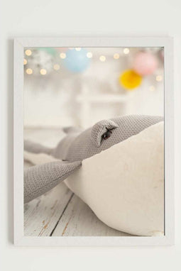 Schilderij Crochetts Multicolour 33 x 43 x 2 cm Walvis